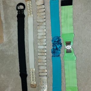 Elastic waist belts bundle (12/14 or 14/16)